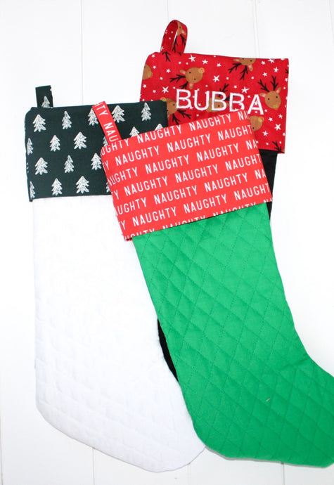 Customizable Stockings Are Here!