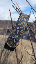 Load image into Gallery viewer, Dog Collar/ Not My Pasture Not My Bullshit Dog Collar/ Funny Dog Collar/ Swearing Dog Collar/ Adult Dog Collar/Fabric Dog Collar
