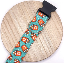 Load image into Gallery viewer, Dog Collar/ Pup Cup Dog Collar/ PSL Dog Collar/ Coffee Dog Collar/ Autumn Dog Collar/ Fabric Dog Collar