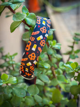 Load image into Gallery viewer, Dog Collar/ Oktoberfest Dog Collar/ Beer and Pretzel Dog Collar/ Sausage and Pretzel Dog Collar/ Autumn Dog Collar/ Fabric Dog Collar