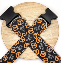 Load image into Gallery viewer, Dog Collar/ Pretzel Dog Collar/ Salty Dog Collar/ A Little Salty Dog Collar/ Food Dog Collar/ Fabric Dog Collar