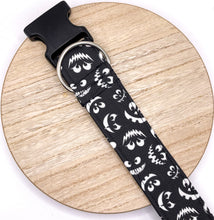 Load image into Gallery viewer, Jack-0-Lantern Faces Dog Collar