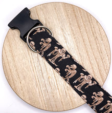 Load image into Gallery viewer, Dog Collar/ Mummy Dog Collar/ Scary Mummies Dog Collar/ Halloween Dog Collar/ Spooky Dog Collar/ Fabric Dog Collar/ Fall Dog Collar