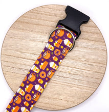Load image into Gallery viewer, Fall Coffee Order Dog Collar