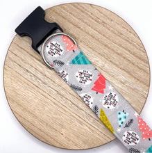 Load image into Gallery viewer, Dog Collar/ It's Beginning to Look A Lot Like F*ck This Dog Collar/ F*ck This Dog Collar/ Swear X-mas Dog Collar/ Funny Holiday Dog Collar/ Fabric Dog Collar