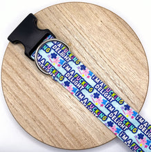 Load image into Gallery viewer, Dog Collar/ I'm a Fucking Delight Dog Collar/ Swearing Dog Collar/ Adult Dog Collar/ Fabric Dog Collar