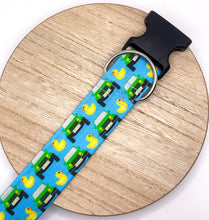 Load image into Gallery viewer, Dog Collar/ Jeep Duck Collar Dog Collar/ Duck and Jeep Dog Collar/ You've Been Ducked Dog Collar/ Fabric Dog Collar