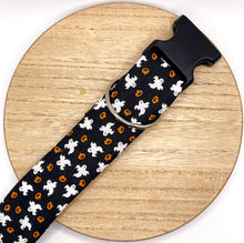 Load image into Gallery viewer, Mini Ghosts and Pumpkins Dog Collar