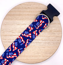 Load image into Gallery viewer, USA Print Dog Collar