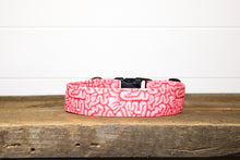 Load image into Gallery viewer, Dog Collar/ Brains Dog Collar/ Intestines Dog Collar/ Halloween Dog Collar/ Autumn Dog Collar/ Fabric Dog Collar