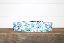 Load image into Gallery viewer, Dog Collar/ There's F*ckery Afoot Dog Collar/ Swear Dog Collar/ Adult Dog Collar/Fabric Dog Collar