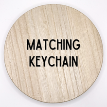 Load image into Gallery viewer, Matching Keychain/ Choose Your Print/ Fabric Keychain