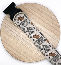 Load image into Gallery viewer, Dog Collar/ Doing Bad Dog Sh*t Dog Collar/ Cussing Dog Collar/ Swear Dog Collar/ Naughty Dog Collar/ Fabric Dog Collar