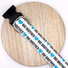Load image into Gallery viewer, Dog Collar/ Big Brother Dog Collar/ Brother Dog Collar/ Sibling Dog Collar/ Fabric Dog Collar