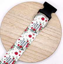 Load image into Gallery viewer, Dog Collar/ Hi There F*ck Face Dog Collar/ Cussing Dog Collar/ Swear Dog Collar/ Naughty Dog Collar/ Fabric Dog Collar