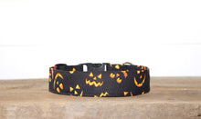 Load image into Gallery viewer, Jack-0-Lantern Faces Dog Collar
