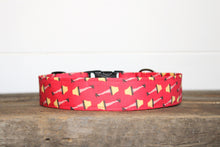 Load image into Gallery viewer, Dog Collar/ Leg Lamp Dog Collar/ Christmas Story Dog Collar/ Funny Lamp Dog Collar/ Fabric Dog Collar