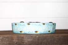 Load image into Gallery viewer, Dog Collar/ Bee Nice Bee Kind Dog Collar/ Bee Dog Collar/ Kindness Dog Collar/ Fabric Dog Collar