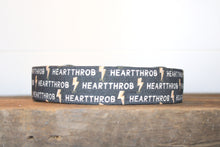 Load image into Gallery viewer, Dog Collar/ Heartthrob Dog Collar/ Valentines Dog Collar/ Love Dog Collar/ Heart Throb Dog Collar/ Fabric Dog Collar
