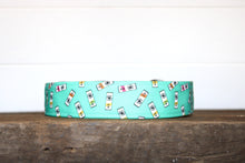 Load image into Gallery viewer, Dog Collar/ White Paw Dog Collar/ Drinking Dog Collar/ White Claw Dupe Dog Collar/ Spring Dog Collar