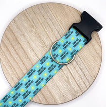 Load image into Gallery viewer, Dog Collar/ Suns Out Tongues Out Dog Collar/ Sunshine Dog Collar/ Summer Dog Collar/ Spring Dog Collar