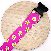 Load image into Gallery viewer, Dog Collar/ Egg Dog Collar/ Easter Dog Collar/ Pink Egg Dog Collar/ Spring Dog Collar/ Food Dog Collar
