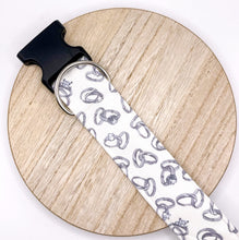 Load image into Gallery viewer, Dog Collar/ Silver Engagement Ring Dog Collar/ Wedding Dog Collar/ Marriage Dog Collar