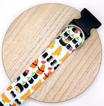 Load image into Gallery viewer, Dog collar/ Sushi Dog Collar/ Food Dog Collar/ Fabric Dog Collar