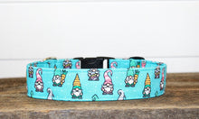 Load image into Gallery viewer, Dog Collar/ Easter Gnomes Dog Collar/Easter Dog Collar/ Gnomes Dog Collar/ Spring Dog Collar