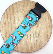 Load image into Gallery viewer, Dog Collar/ Easter Gnomes Dog Collar/Easter Dog Collar/ Gnomes Dog Collar/ Spring Dog Collar
