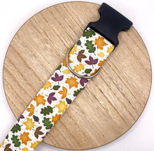 Load image into Gallery viewer, Multi Colored Leaves Dog Collar
