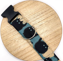 Load image into Gallery viewer, Black Cats and Pumpkin Dog Collar
