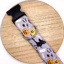 Load image into Gallery viewer, Purple Witch Dog Collar

