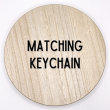 Load image into Gallery viewer, Matching Keychain/ Choose Your Print/ Fabric Keychain
