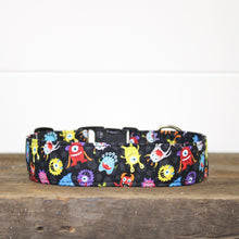 Load image into Gallery viewer, Dog Collar/ Monsters Dog Collar/ Aliens Dog Collar/ Colorful Dog Collar
